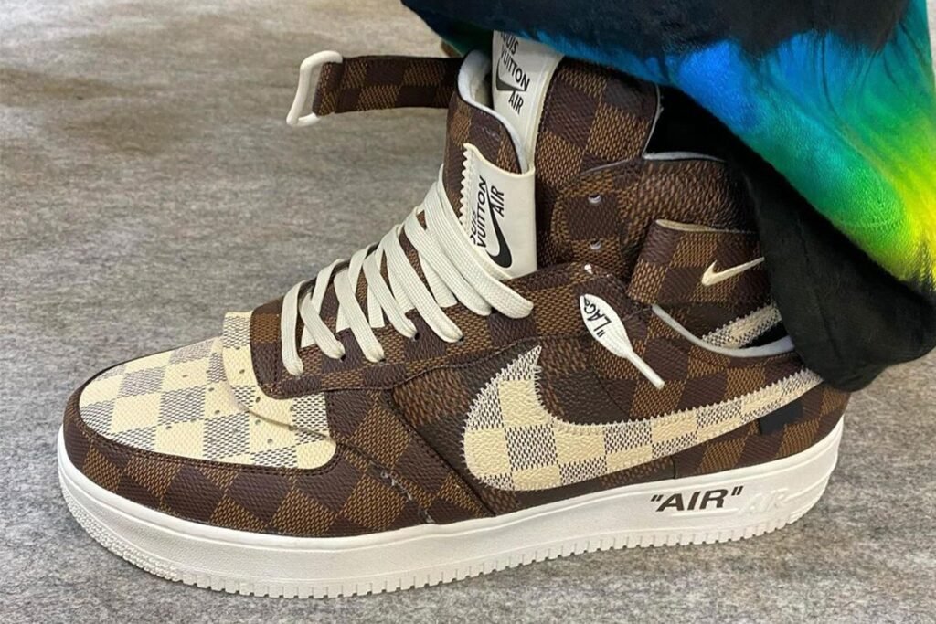 Virgil Abloh apresenta Nike Air Force 1 em parceria com Louis Vuitton ...