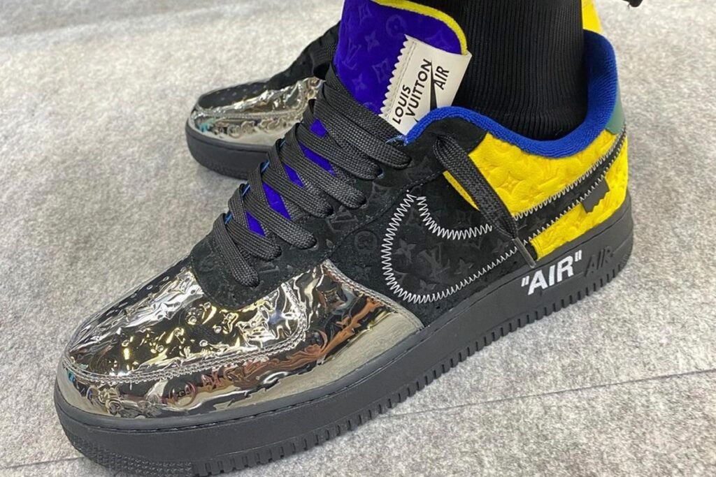 virgil abloh air force 1 blue